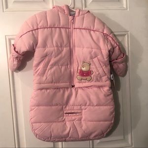 0-9 month Car seat bag/winter coat